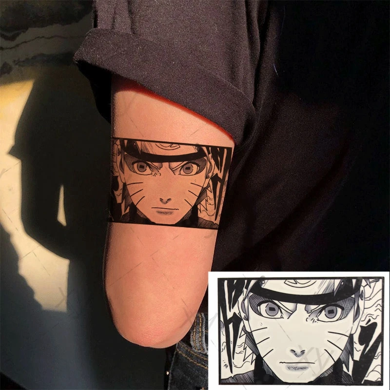 Nepremokavé Dočasné Tetovanie Nálepky Anime Karikatúra Roztomilý Chlapec Tatto Flash Tetovanie Falošné Tetovanie Malej Veľkosti Umenia pre Deti, Mužov, Ženy