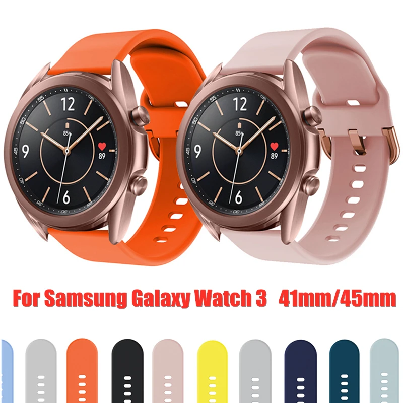 Popruhy Pre Samsung Galaxy Sledujte 3 41MM Silikónové Nahradenie zápästí Náramok Pre Galaxy Watch 5 Pro 45 MM Náramok Príslušenstvo