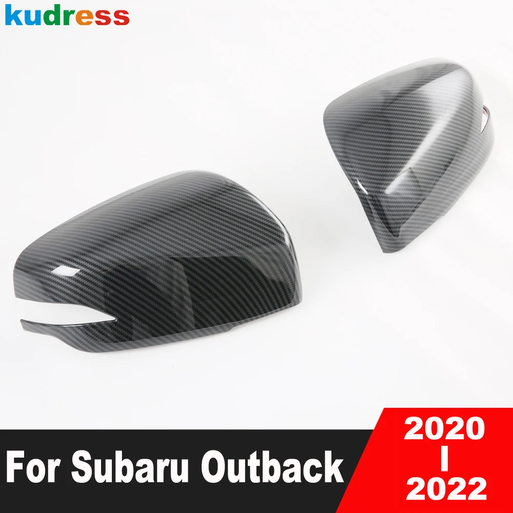 Pre Subaru Outback 2020 2021 2022 Uhlíkových Vlákien Strane Dverí, Spätné Zrkadlo Pokrytie Výbava spätné Zrkadlá Rám Zahŕňa Auto Styling 2ks
